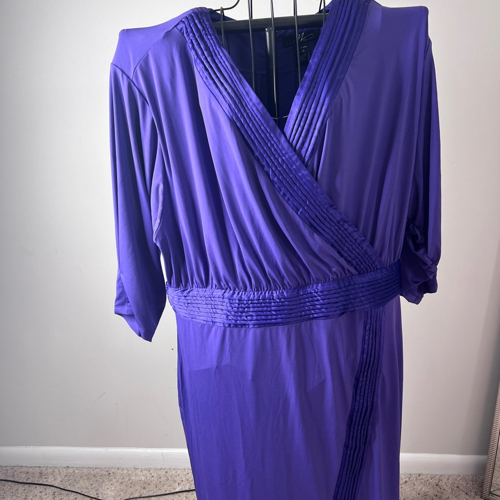Purple dress